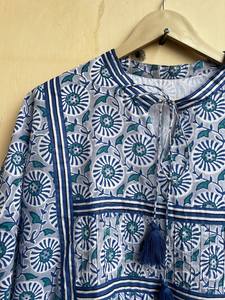 <b>Plus</b> <b>Size</b> Bohemian Maxi <b>Dress</b> for Women 100% Cotton Casual Style with Embroidered Tassels Summer <b>Boho</b> <b>Dress</b> - Product Image 4