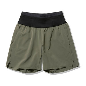 กางเกงแฟชั่นขาสั้นสำหรับวิ่งออกกำลังกายกางเกงเอวยางยืดผ้าโพลีเอสเตอร์นิ่ม - Product Image 4