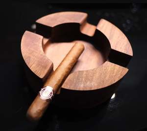 Nouveau meilleur design cendrier en bois comptoir de table cigarette cendrier pour hôtel restaurant bureau à domicile intérieur extérieur vente en gros - Product Image 1