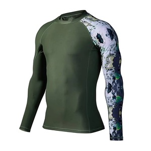 Rashguard al por mayor para gimnasio y artes marciales tela elástica duradera - Product Image 2