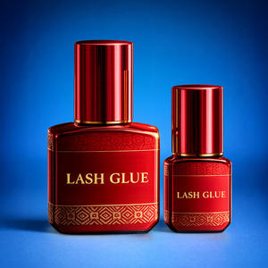 Colle pour extensions de cils OEM disponible, marque privée, séchage en 0,3 seconde, emballage personnalisé avec pack premium, colle à cils professionnelle - Product Image 1