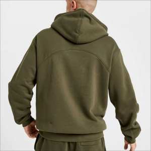 Wholesale Premium Fleece Hoodie Unisex <b>Pullover</b> Sweatshirt Casual Streetwear Designer Style Hooded <b>Jumper</b> Custom Logo OEM ODM. - Product Image 3