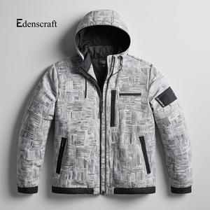 เสื้อแจ็กเก็ตกันความร้อนรุ่นหนาของผู้ชายเสื้อแจ็กเก็ตผ้าแคนวาสสำหรับฤดูหนาวสวมใส่สบายเป็นชั้นๆให้ความอบอุ่นสำหรับกลางแจ้ง - Product Image 5