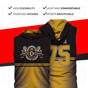 Personnalisation de vêtements de sport, maillots de football américain 7 contre 7, impression personnalisée, vêtements d'équipe, hauts de performance recommandés par les entraîneurs, camps pour jeunes, équipes - Product Image 6