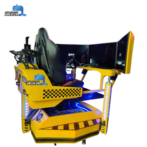 Logitech Simulator mobil balap G29, VR dalam ruangan, pengalaman 9D VR konstruksi baja logam 3 DOF untuk Mall belanja - Product Image 3