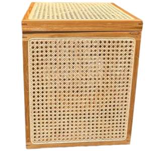 Jenny ทรงสี่เหลี่ยมทำจากไม้หวายสำหรับซักผ้าตะกร้า - Product Image 1