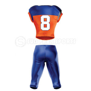 2025 nouveauté uniforme de Football américain qualité Unique léger vêtements de sport personnalisés ensembles à manches courtes - Product Image 6