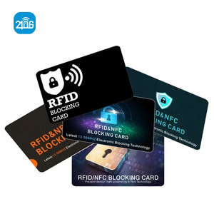 새로 입고된 공장 도매 맞춤 디자인 고품질 방수 13.56MHz <span class=keywords><strong>RFID</strong></span> 차단 카드 도난 방지용 - Product Image 3