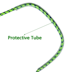 Cuerda de Saltar Doble Holandesa de 16 Pies para Niños - Mango de Madera - Cuerda de Saltar de Algodón Trenzado Ajustable para Ejercicio Físico - Product Image 3