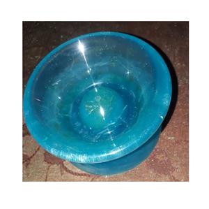 Bol de service en résine unique avec finition élégante brillante adapté aux collations fruits pièce maîtresse ou intérieurs de maison - Product Image 6