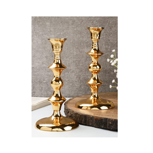 Portavelas de metal de diseño europeo para decoración de eventos de boda más precioso y lujoso disponible al mejor precio - Product Image 2