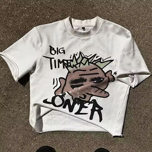 เสื้อยืดชกมวยผู้ชายคุณภาพสูง ออกแบบเองได้ ด้านหน้าสีพื้นเรียบ 100% ผ้าฝ้าย เป็นมิตรกับสิ่งแวดล้อม ระบายอากาศได้ดี ขายดีที่สุด - Product Image 2