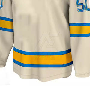 เสื้อฮอกกี้น้ำแข็งแบบกำหนดเอง ดีไซน์ยอดเยี่ยม ปี 2025 ผลิตเสื้อฮอกกี้น้ำแข็งระดับมืออาชีพ คุณภาพสูง - Product Image 3