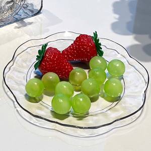 CASAMAX WL AA-1052 Assiette en plastique réutilisable transparente sans BPA - Passe au lave-vaisselle, au congélateur et au micro-ondes. Fête. Classique - Product Image 2