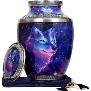 Urna de cremación de estilo americano impermeable de metal hecha a mano de alta calidad para cenizas humanas con tamaño y color personalizables - Product Image 6