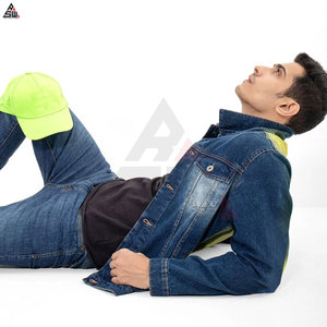 Top Fashion Men's Canvas <b>Denim</b> <b>Jacket</b> Thin <b>Lightweight</b> Breathable Casual Classic Elasticity High Quality - Product Image 6