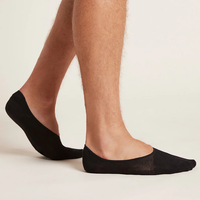Chaussettes décontractées en coton, élasthanne/nylon, invisibles pour hommes, personnalisables avec logo et marque, antibactériennes pour l'été