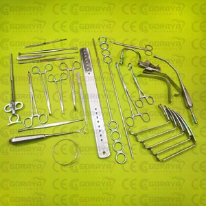 Juego de amigdalectomía alemana Goraya, 20 piezas, gran oferta, fuente de alimentación Manual, instrumentos quirúrgicos ENT de alta calidad, aprobado ISO MI CE - Product Image 1