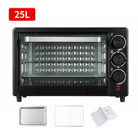 NOUVEAU Four Électrique 25-48L – Appareil Industriel et Domestique pour la Cuisson, Idéal pour Boulangerie, Cuisine et Usage Domestique Industriel