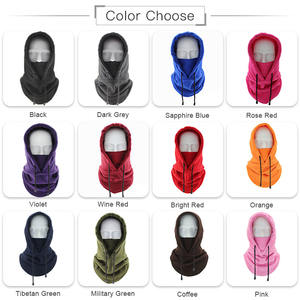 Prêt à expédier, balaclava d'hiver chaud, best-seller, polaire, pour homme et femme, masque de ski, coupe-vent - Product Image 2