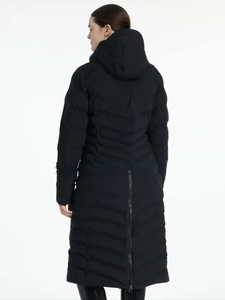 Abrigo largo para montar a caballo con aislamiento cálido para mujer, ropa de abrigo ecuestre, chaqueta impermeable a prueba de viento, lo último para la temporada de frío - Product Image 3