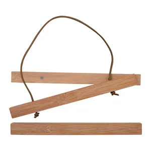 Sustainable Metal <b>Frame</b> Bamboo Hangoo Merchandising Display - Product Image 1