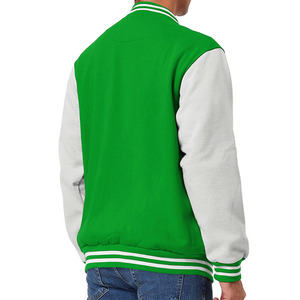 Customized Plus Size Unisex 2026 Formal Canvas Varsity Jackets Front Logo Waterproof Windproof High Quality Wholesale - Product Image 4