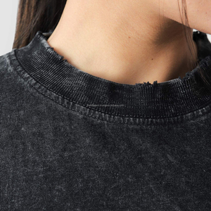 T-shirt décontracté à manches courtes et col rond pour homme, 100 % coton, avec impression personnalisée, respirant et écologique, service OEM/ODM - Product Image 5