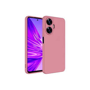 Coque de protection en silicone anti-traces de doigts ANKY Mara Premium pour Realme C55 Rose INS 14 Plus 13 Pro Max PC Étuis de téléphone portable - Product Image 1