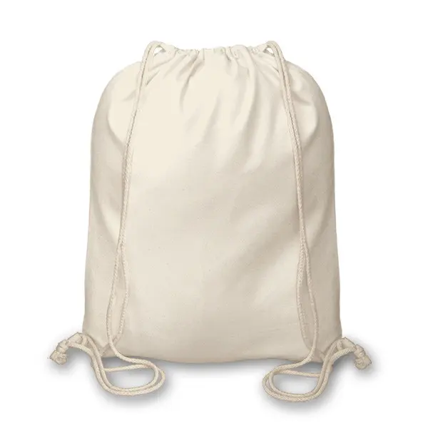 男の子と女の子のための2つの弦で調整可能なプレミアム品質の小型軽量キャンバス巾着袋卸売価格で