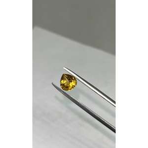 ซิทรินสีทองธรรมชาติ 10 มม. รูปหัวใจ คุณภาพดีที่สุด พลอยหลวมสำหรับทำเครื่องประดับ - Product Image 4