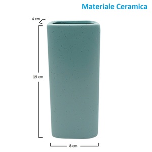 4-Piece Set of Ceramic Radiator Water <b>Evaporators</b> 8x4x19cm Size with S-Hook Green Humidifiers - Product Image 2