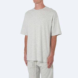 Bon marché prix de gros 230gsm Stock personnalisé chemises délavées à l'acide t-shirt lavé à l'épaule en coton à manches courtes - Product Image 4