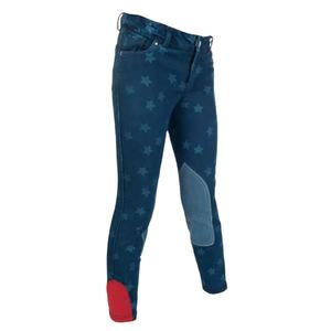 Medias de montar de cintura alta duraderas de alta calidad, ropa ecuestre de asiento completo con agujeros de silicona para montar a caballo ¡Venta! - Product Image 3