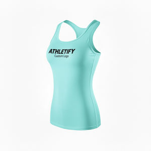 Camiseta Deportiva de Secado Rápido para Mujer, Ropa de Gimnasio, Yoga, Ropa Deportiva Activa, Chaleco Deportivo para Correr, Ropa Cómoda - Product Image 1