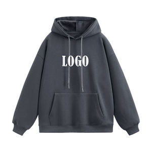 Heavyweight Basics Pullover Hoodies Hombres Heavy Custom Logo Hoodies Regular Fit - Product Image 1