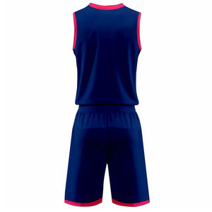 Conjunto de Uniforme de Baloncesto Personalizable, Sublimado, Transpirable, de Secado Rápido, Talla Grande, en Colores Personalizados - Product Image 6
