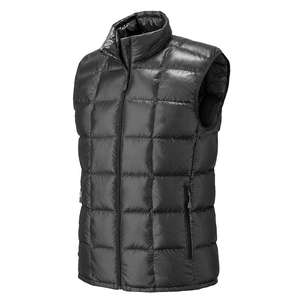 Chaleco acolchado para hombre, estilo outdoor, para invierno, sin mangas, con estructura acolchada. - Product Image 4