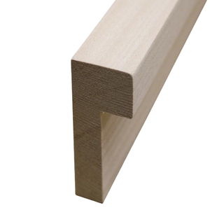 Moulures en bois massif économiques, plinthes pour armoires, moulures en bois massif, plinthes pour le bas des armoires de cuisine - Product Image 1