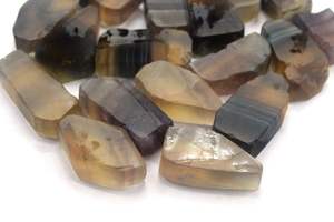 ชุด5ชิ้นหินฟลูออไรต์ธรรมชาติขนาดใหญ่30-35มม. เครื่องประดับที่มีเอกลักษณ์เฉพาะทำอัญมณีหลวม - Product Image 5