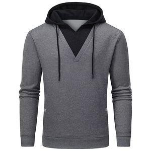 Sudaderas con capucha personalizadas en blanco con cremallera para hombre, diseño de sudaderas de talla grande para correr, ropa de entrenamiento deportivo para Fitness, chaqueta para hombre - Product Image 1
