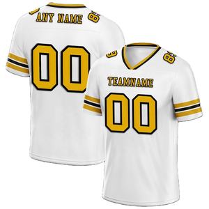 เสื้อเจอร์ซีย์ฟุตบอลเยาวชนสำหรับผู้ใหญ่เสื้อกีฬาอเมริกันฟุตบอลแบบปัก - Product Image 1