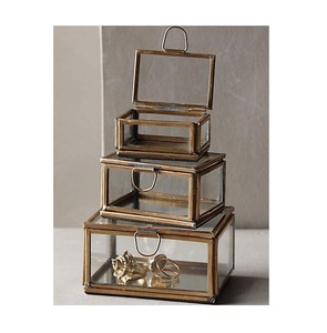 Joyero de metal de estilo victoriano con hermosos patrones, solución de almacenamiento Premium para anillos, pulseras, colgantes y joyas - Product Image 3