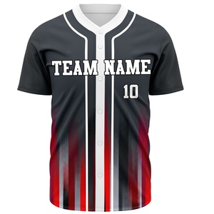 T-shirt d'entraînement de baseball unisexe en gros, design personnalisé, séchage rapide, haute qualité - Product Image 6