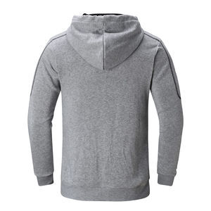 Meilleure vente personnalisable hommes Sport Style survêtement 100% haute qualité Polyester polaire solide hiver fermeture éclair survêtement ensembles - Product Image 6