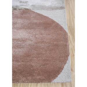 Tapis tufté à la main en laine et viscose couleur ivoire à motif abstrait pour usage domestique - Tnq-484 - Product Image 3