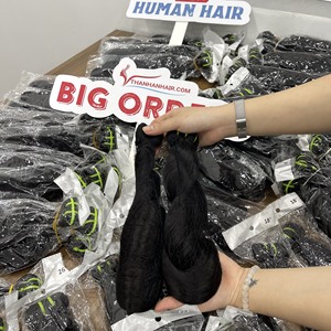 Precio al por mayor de extensiones de cabello de trama natural rizada de primavera virgen extensiones de cabello rizado hinchable vietnamita - Product Image 2