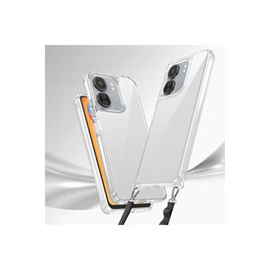 Coque de téléphone en TPU transparente pour Xiaomi Poco C65 5G, compatible avec la fonction airbag et la boucle de lanière - Product Image 2
