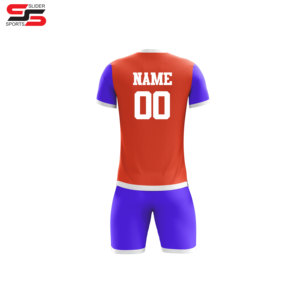 Uniforme de football personnalisable performant de manière optimale unisexe France, technologie de sublimation de maillots de football et impression du nom de l'équipe - Product Image 2