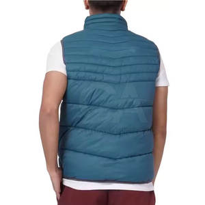 Chaleco acolchado de hombre de estilo personalizado, precio al por mayor, chaleco acolchado de manga larga a la venta, personalizado 2025 - Product Image 4